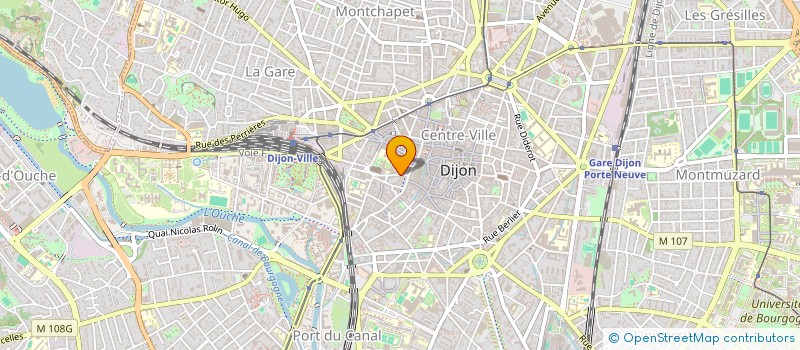 localisation de l'entreprise MONSIEUR CHRISTOPHE LEVOYET à DIJON