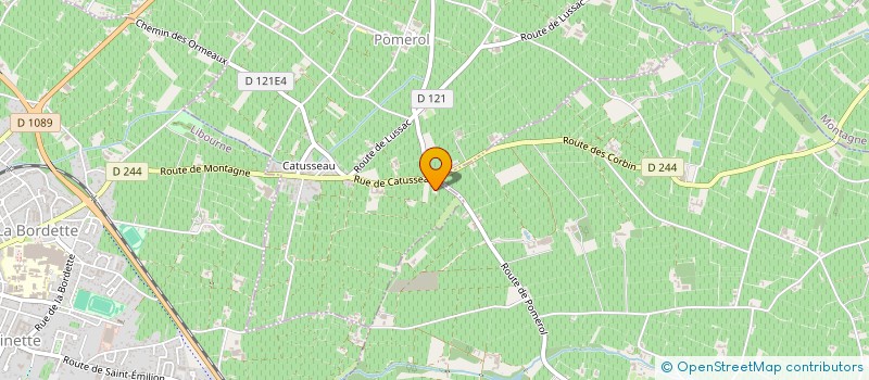 localisation de l'entreprise MONSIEUR CHRISTOPHE LEVREAUD  POMEROL