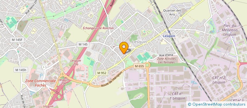 localisation de l'entreprise MONSIEUR CHRISTOPHE LEVRIER à LESQUIN