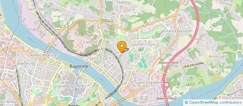 localisation de l'entreprise MONSIEUR CHRISTOPHE LEVY à BAYONNE