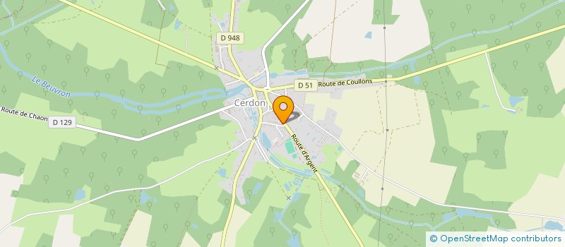 localisation de l'entreprise MONSIEUR CHRISTOPHE LHERY à CERDON
