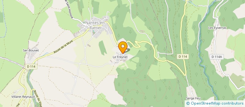 localisation de l'entreprise MONSIEUR CHRISTOPHE LHOMME  NANTES-EN-RATIER