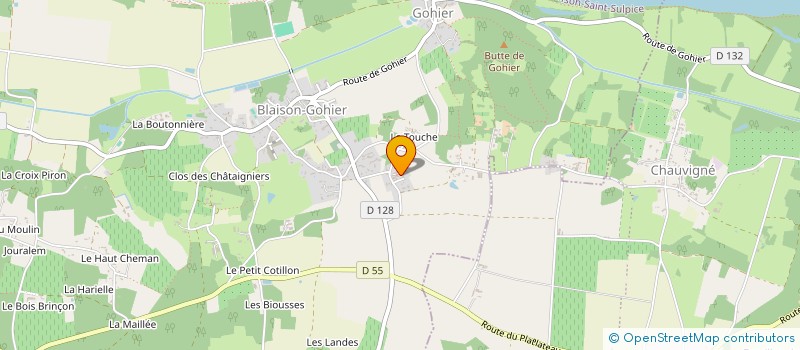 localisation de l'entreprise MONSIEUR CHRISTOPHE LIBAULT  BLAISON-SAINT-SULPICE