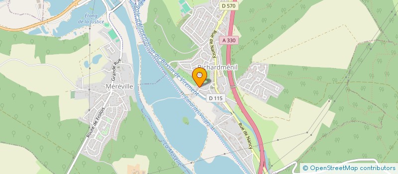 localisation de l'entreprise MONSIEUR CHRISTOPHE LIBRY  RICHARDMENIL