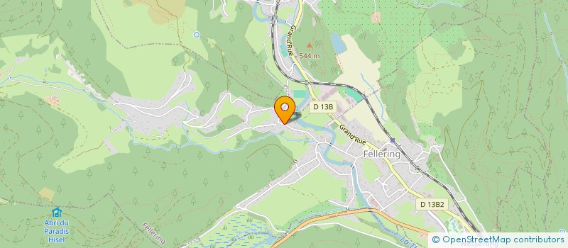 localisation de l'entreprise MONSIEUR CHRISTOPHE LIDY  FELLERING