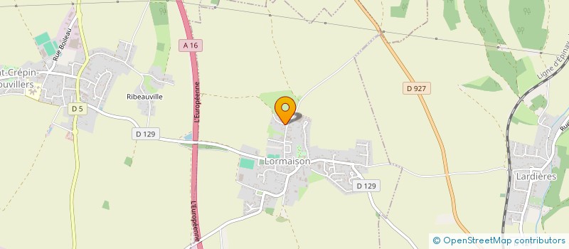 localisation de l'entreprise MONSIEUR CHRISTOPHE LIN  LORMAISON