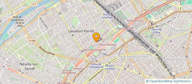localisation de l'entreprise MONSIEUR CHRISTOPHE LIROLA à LEVALLOIS-PERRET
