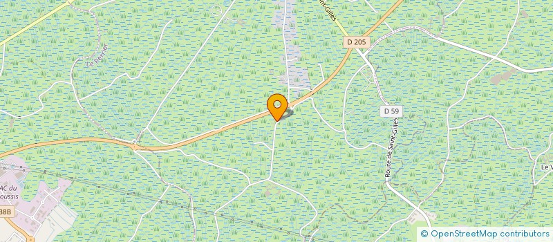 localisation de l'entreprise MONSIEUR CHRISTOPHE LITOU  LE PERRIER