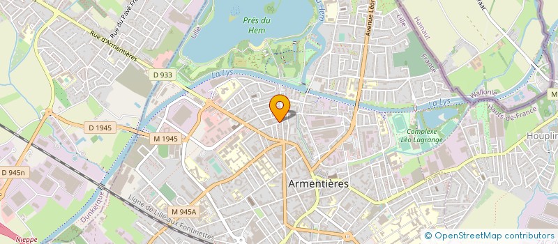 localisation de l'entreprise MONSIEUR CHRISTOPHE LIVERA  ARMENTIERES