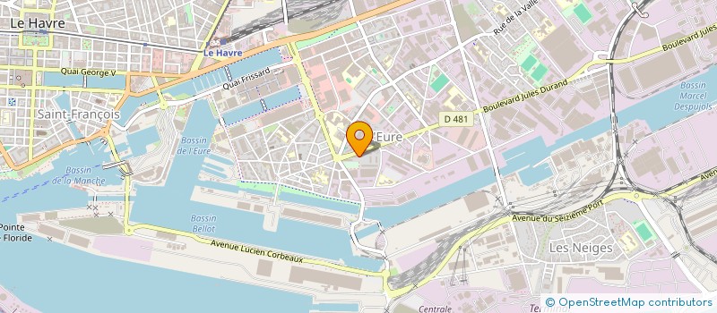 localisation de l'entreprise MONSIEUR CHRISTOPHE LIVONNEN à LE HAVRE