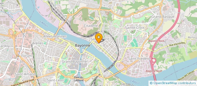 localisation de l'entreprise MONSIEUR CHRISTOPHE LLERA à BAYONNE