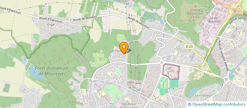 localisation de l'entreprise MONSIEUR CHRISTOPHE LLORCA à ELANCOURT