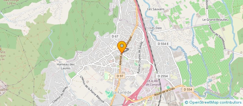 localisation de l'entreprise MONSIEUR CHRISTOPHE LO PICCOLO  LA FARLEDE