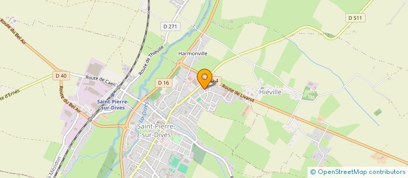 localisation de l'entreprise MONSIEUR CHRISTOPHE LOBBEDEY  SAINT-PIERRE-EN-AUGE