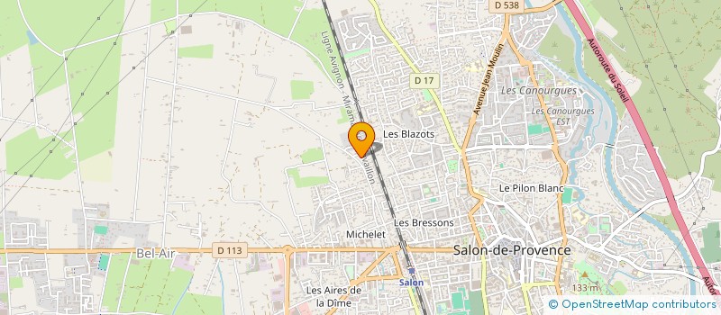 localisation de l'entreprise MONSIEUR CHRISTOPHE LOBRY à SALON-DE-PROVENCE