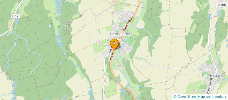 localisation de l'entreprise MONSIEUR CHRISTOPHE LOEFFLER  HEIMERSDORF