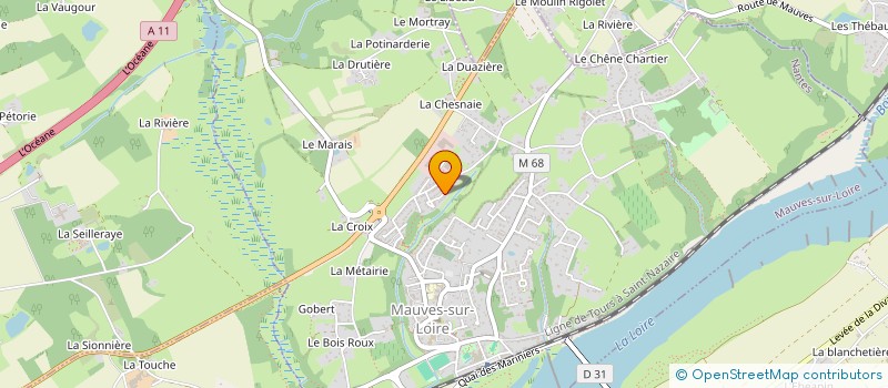 localisation de l'entreprise MONSIEUR CHRISTOPHE LOGE  MAUVES-SUR-LOIRE