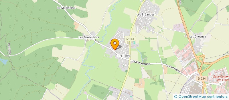 localisation de l'entreprise MONSIEUR CHRISTOPHE LOISEAU à PERRIGNY