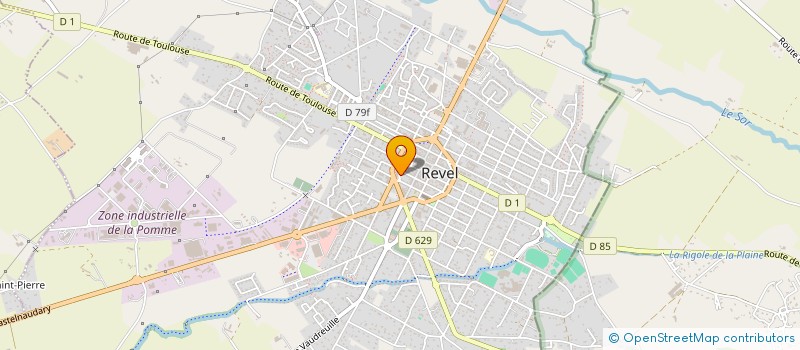 localisation de l'entreprise MONSIEUR CHRISTOPHE LOISON  REVEL