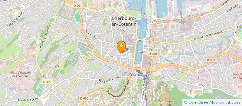 localisation de l'entreprise MONSIEUR CHRISTOPHE LOISON  CHERBOURG-EN-COTENTIN