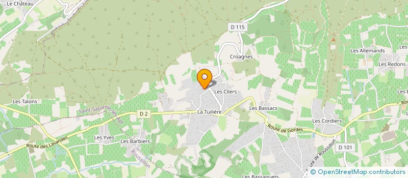 localisation de l'entreprise MONSIEUR CHRISTOPHE LOMBARD  SAINT-SATURNIN-LES-APT