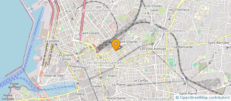 localisation de l'entreprise MONSIEUR CHRISTOPHE LOMON à MARSEILLE