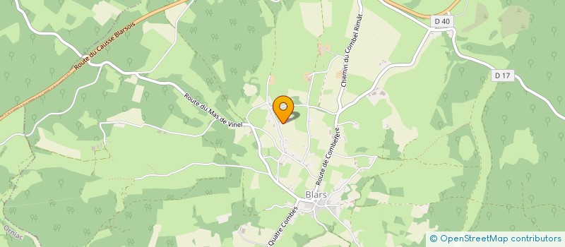 localisation de l'entreprise MONSIEUR CHRISTOPHE LOMPECH  BLARS