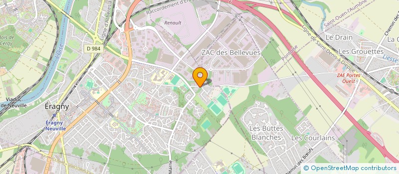 localisation de l'entreprise MONSIEUR CHRISTOPHE LONJARRET  ERAGNY