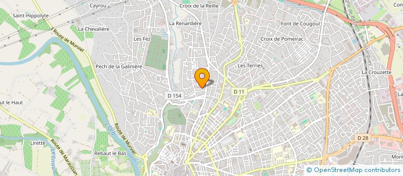 localisation de l'entreprise MONSIEUR CHRISTOPHE LOPES  BEZIERS