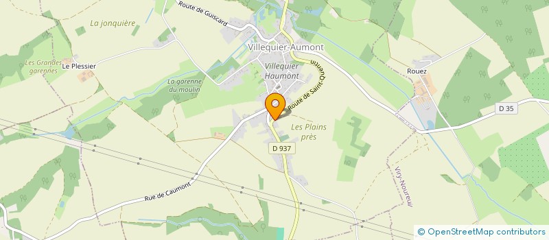 localisation de l'entreprise MONSIEUR CHRISTOPHE LOPES à VILLEQUIER-AUMONT