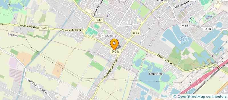 localisation de l'entreprise MONSIEUR CHRISTOPHE LOPES  FROUZINS