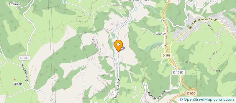 localisation de l'entreprise MONSIEUR CHRISTOPHE LOPEZ  BESSUEJOULS