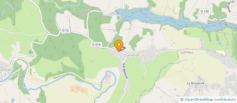 localisation de l'entreprise MONSIEUR CHRISTOPHE LOPEZ  COMBEFA