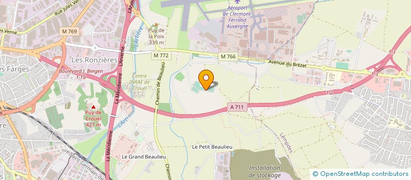 localisation de l'entreprise MONSIEUR CHRISTOPHE LOPEZ  COURNON-D'AUVERGNE