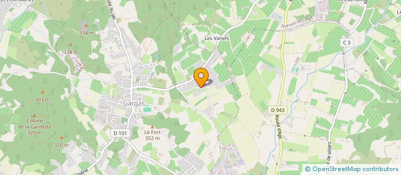 localisation de l'entreprise MONSIEUR CHRISTOPHE LOPEZ  GARGAS