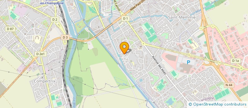 localisation de l'entreprise MONSIEUR CHRISTOPHE LOR à CHALONS-EN-CHAMPAGNE