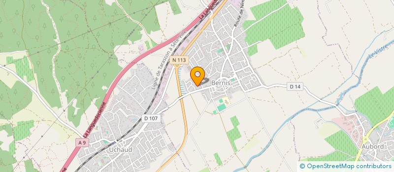 localisation de l'entreprise MONSIEUR CHRISTOPHE LORI  BERNIS