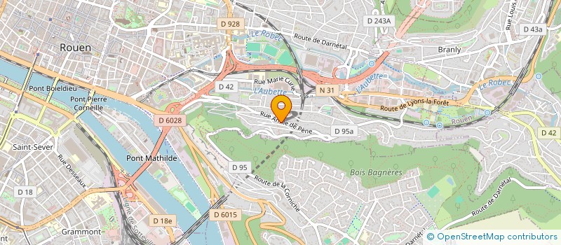localisation de l'entreprise MONSIEUR CHRISTOPHE LORIN  ROUEN