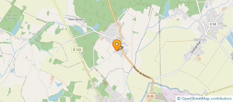 localisation de l'entreprise MONSIEUR CHRISTOPHE LORIOT  RELANS