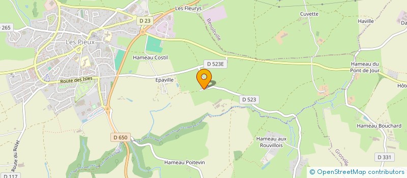 localisation de l'entreprise MONSIEUR CHRISTOPHE LOTTIER  SAINT-CHRISTOPHE-DU-FOC