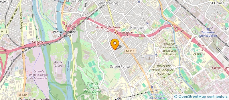 localisation de l'entreprise MONSIEUR CHRISTOPHE LOTTIGIER à TOULOUSE
