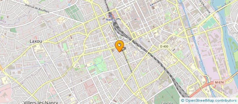 localisation de l'entreprise MONSIEUR CHRISTOPHE LOUIS  NANCY