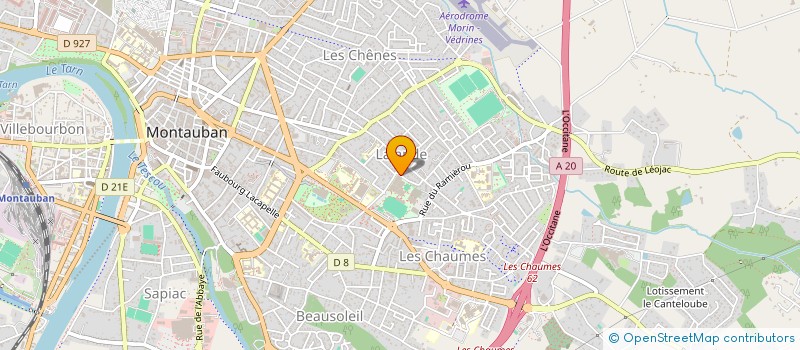 localisation de l'entreprise MONSIEUR CHRISTOPHE LOUPIAC  MONTAUBAN