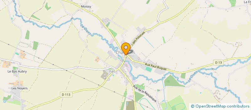 localisation de l'entreprise MONSIEUR CHRISTOPHE LOUVEAU à GOUFFERN EN AUGE