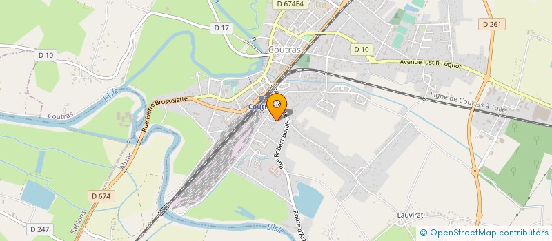 localisation de l'entreprise MONSIEUR CHRISTOPHE LOUX  SAINT-MEDARD-DE-GUIZIERES