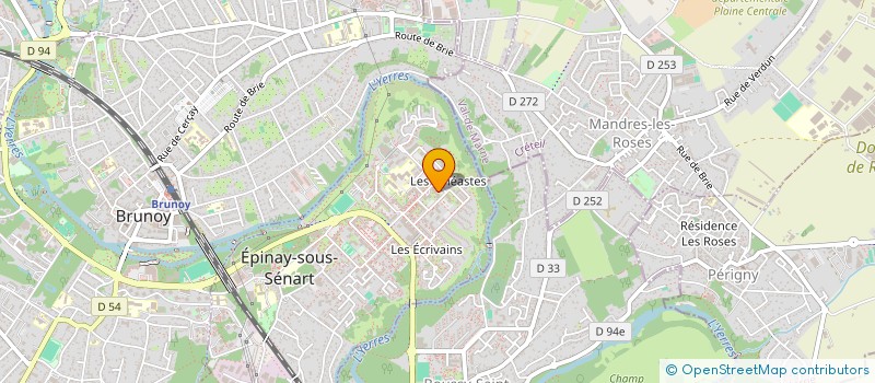 localisation de l'entreprise MONSIEUR CHRISTOPHE LOWE  EPINAY-SOUS-SENART