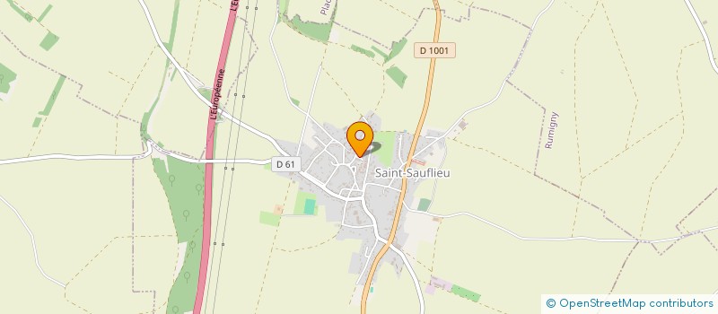 localisation de l'entreprise MONSIEUR CHRISTOPHE LOY  SAINT-SAUFLIEU