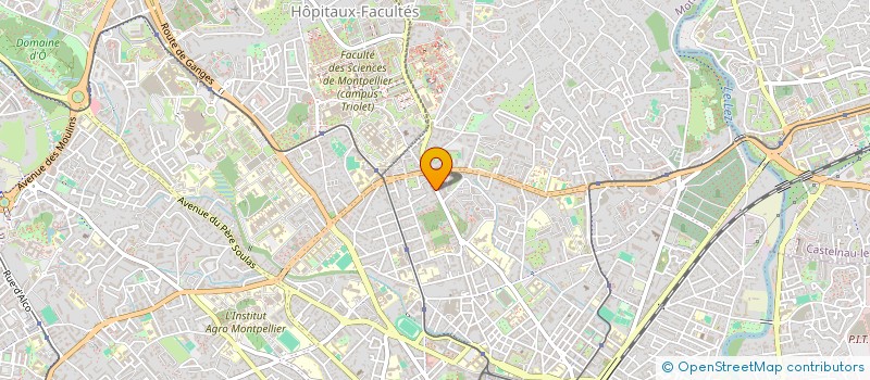 localisation de l'entreprise MONSIEUR CHRISTOPHE LUC à MONTPELLIER