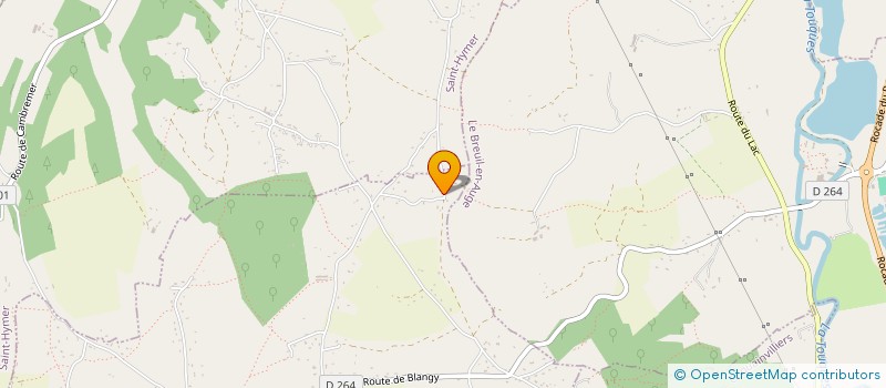 localisation de l'entreprise MONSIEUR CHRISTOPHE LUCAS  REUX