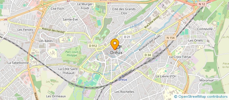 localisation de l'entreprise MONSIEUR CHRISTOPHE LUSSIANA à DREUX